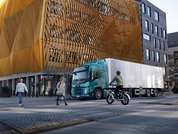 Volvo among top players in the electric trucks market